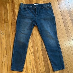 Old Navy super skinny jeans for women size 16
